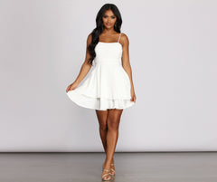 Flirty Vibes Skater Dress