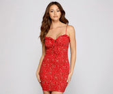 Such A Charmer Ditsy Floral Mini Dress