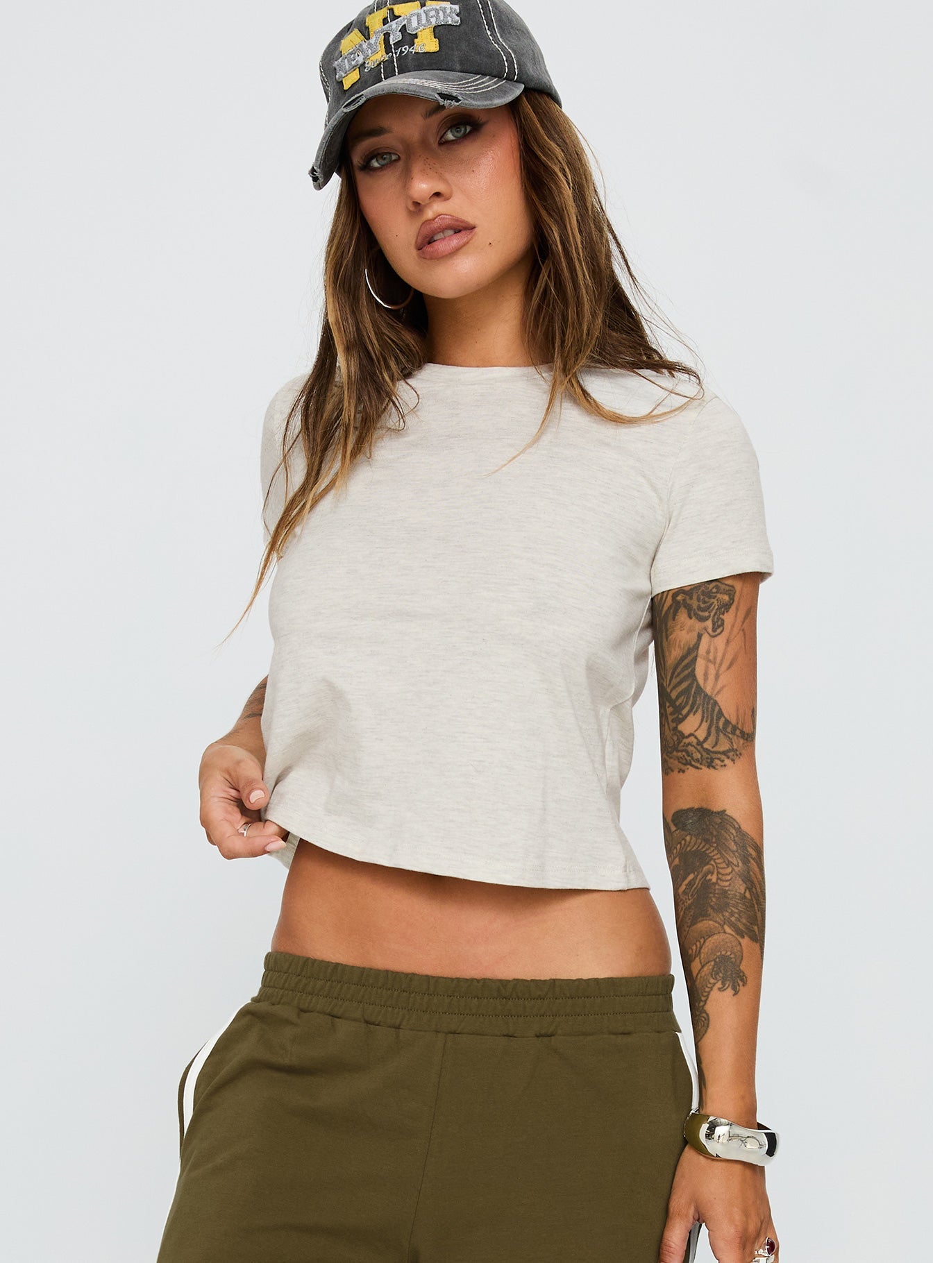Micah Tee Grey Marle